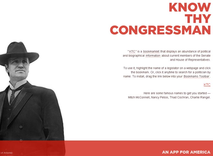 Know thy Congressman