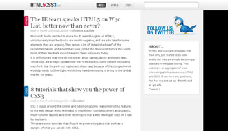 HTML5 CSS3