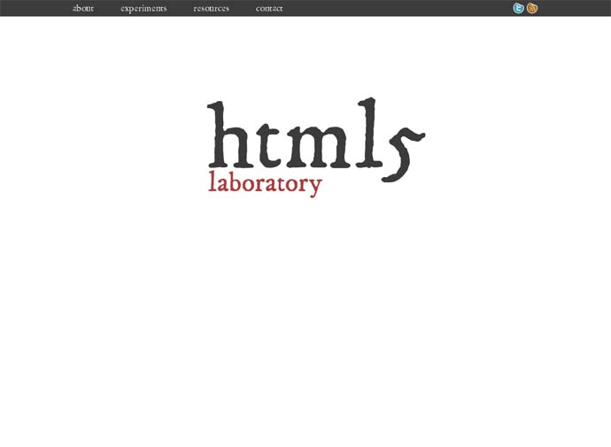 HTML5 Laboratory