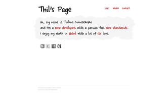 Thil’s Page