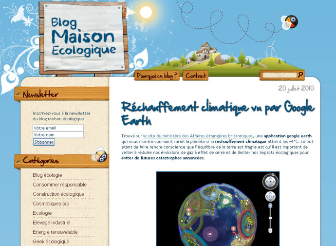 Blog Maison Écologique