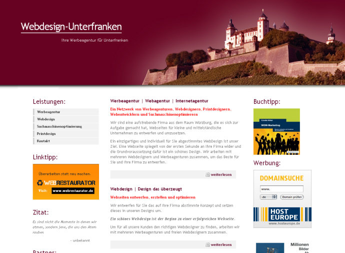 Webdesign-Unterfranken