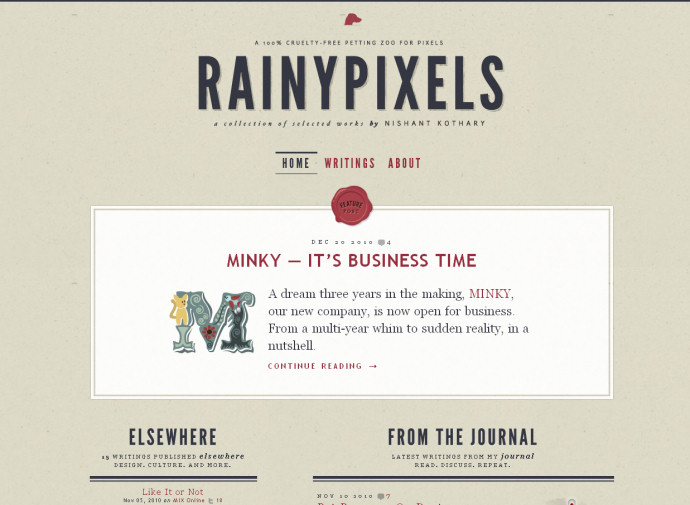 Rainy Pixels
