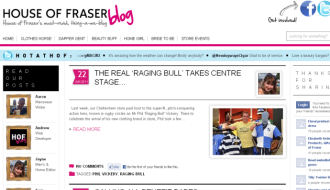 House of Fraser blog