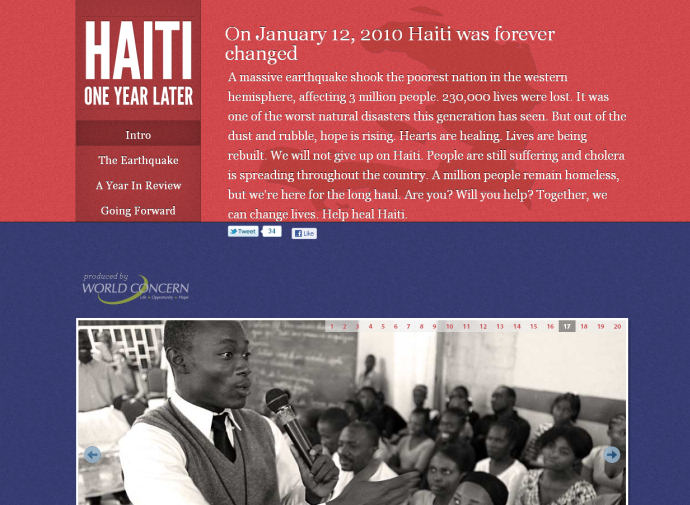 Haiti One Year Later
