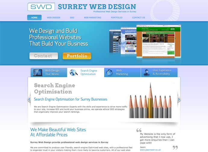 Surrey Web Design