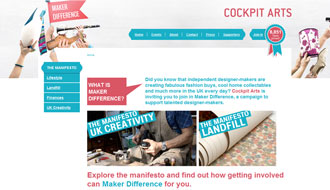 Cockpit Arts Maker Difference