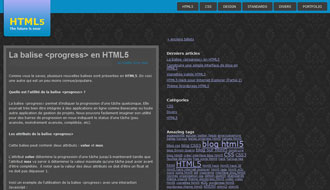 Blog HTML5