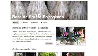 Rosa de Sarom Paisagismo