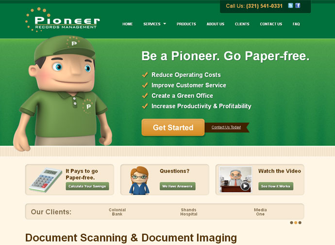 Pioneer Records Management